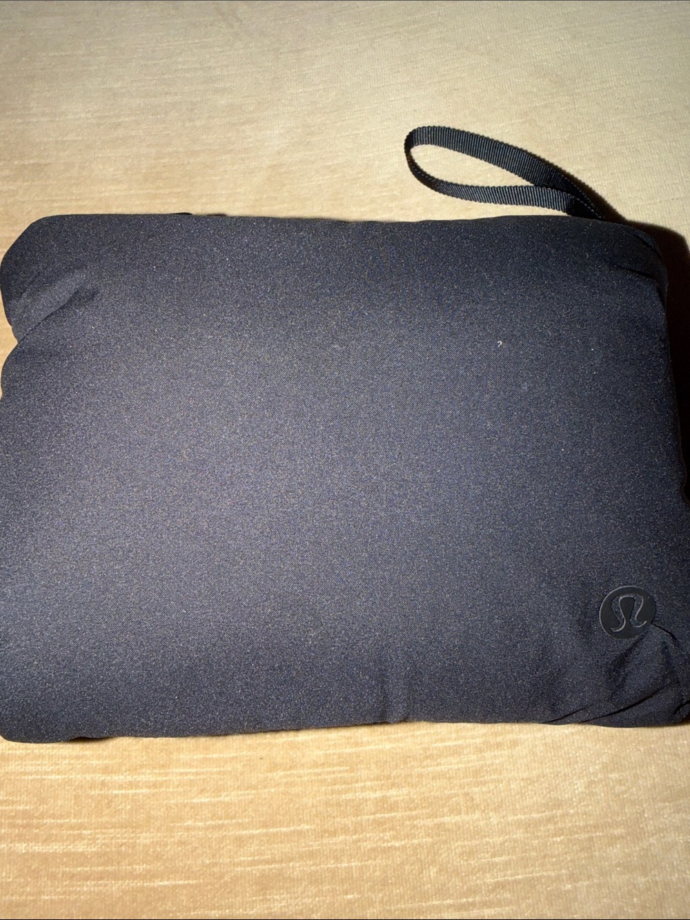 lululemon Black packable Travel scarf